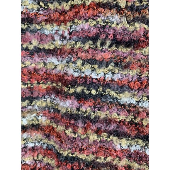 ROZ & ALI BLAZER‎ Womens size LARGE multi colored Single Button pockets Tweed - Picture 5 of 6